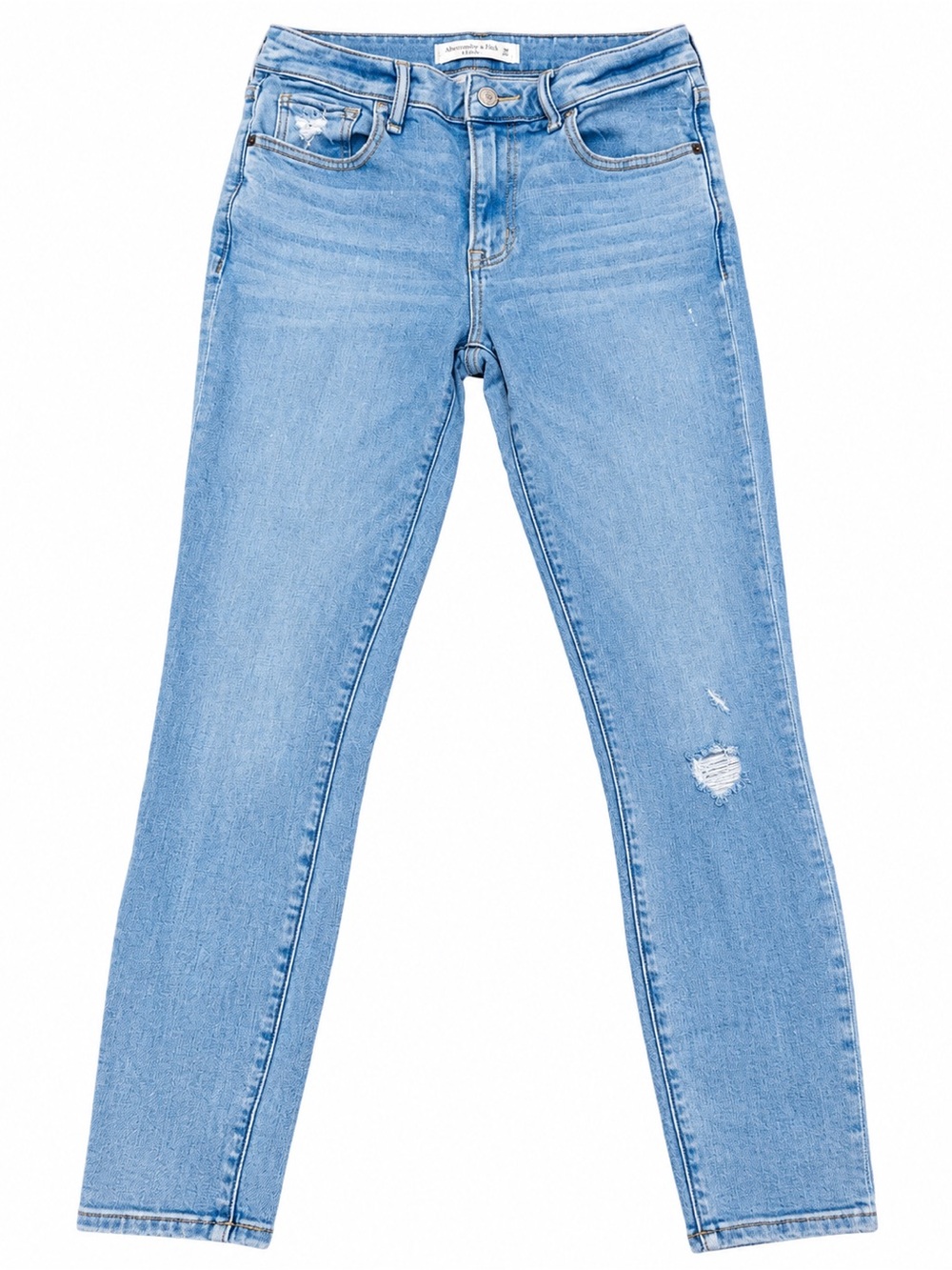 Abercrombie & Fitch Light Blue Skinny Jeans